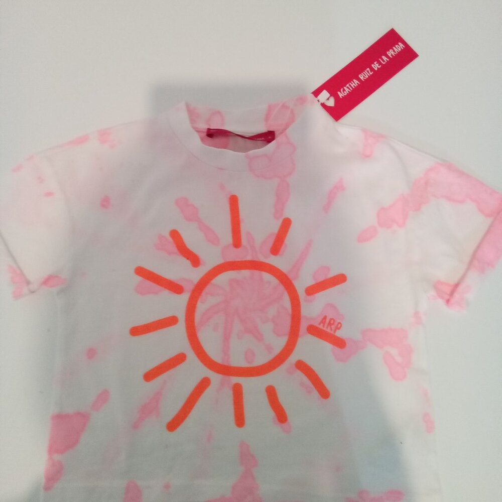 Agatha Ruiz De la prada hippie t shirt NWT